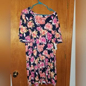 Kim Roger's Plus Dress, 1XL